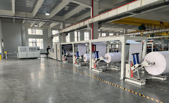A3 / A4 Copy Paper Slitting Dan Packing Mesin Produksi Line