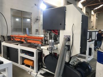 Mesin Jumbo Roll Band Otomatis Saw Cutting Kecepatan Tinggi Secara Otomatis Grinding
