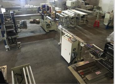 Kualitas tinggi Ekonomis Tissue Line Produksi Saku Sepenuhnya Otomatis