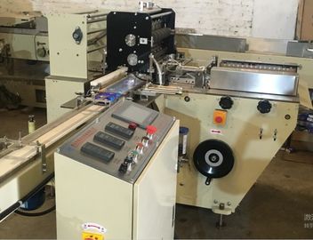 Touch Screen Pocket Tissue Paper Cutting Dan Packing Machine 0.8Mpa Air Pressure