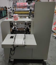 0.5Mpa Toilet Paper Line Produksi Single Roll Wrapping Machine Servo Kontrol Motor