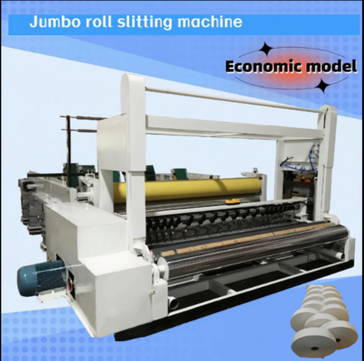Mesin Slitting Rewinding Jumbo Roll Selesai 1800mm Dengan Efisien yang Baik