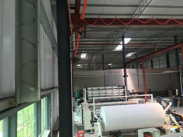 Komersial Kecil Toilet Roll Line Produksi Sistem Kontrol Simen