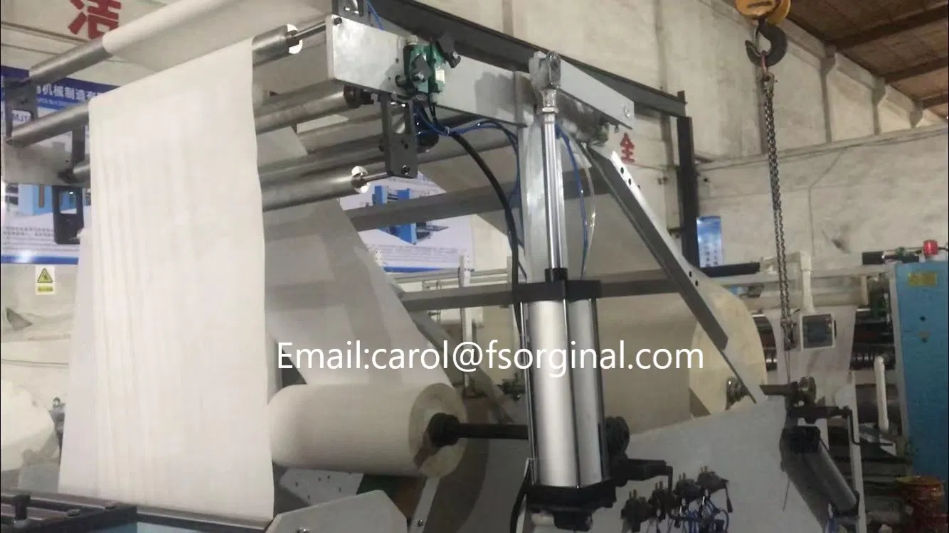 1-3lap Paper Dinner Napkin 1/8 Fold Machine Mesin Produksi 3