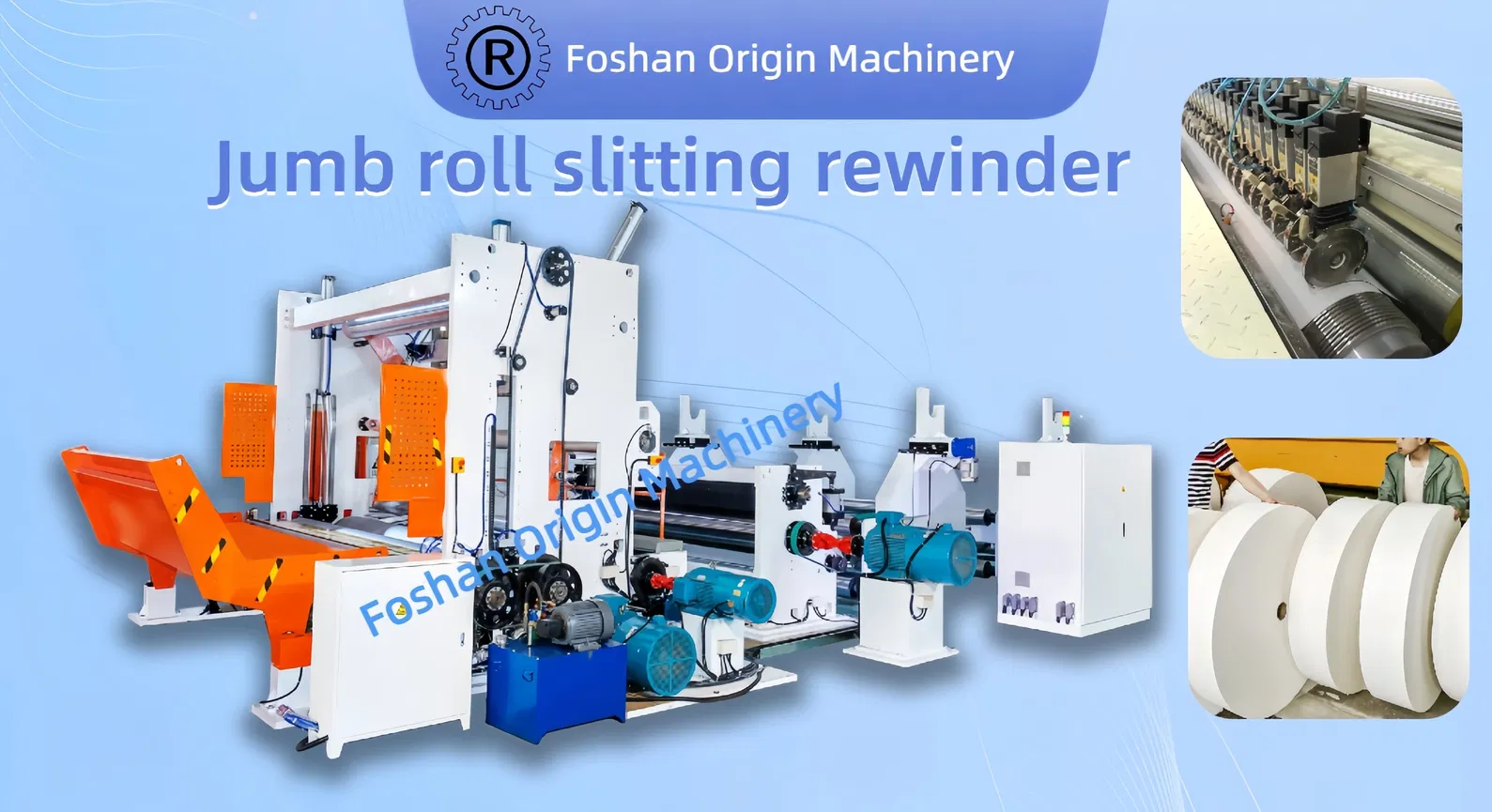 Mesin Slitter Rewinder Jumbo Roll Diameter Besar 1500mm untuk Produksi Cepat dan Akurat 0